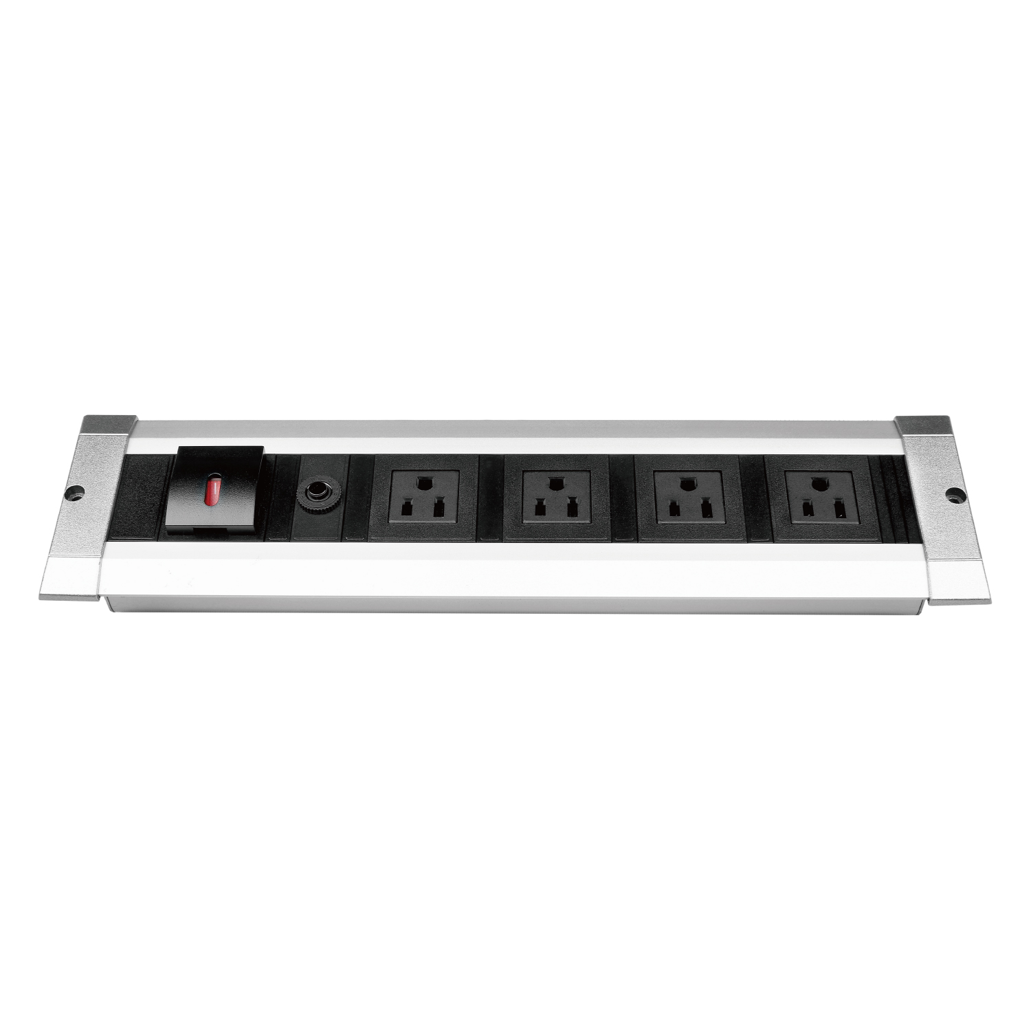 Desktop PDU 4-ports American standard with switch and overload